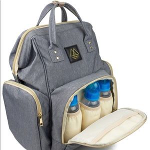 ✨New Gray Diaper Backpack✨